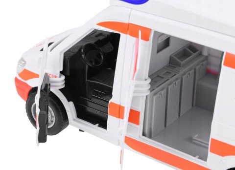 Auto autko KARETKA ambulans dźwięk światło syrena Auto autko KARETKA ambulans dźwięk światło syrena