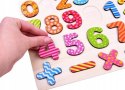 Puzzle drewniane Nauka liczenia Cyfry cyferki Puzzle drewniane Nauka liczenia Cyfry cyferki